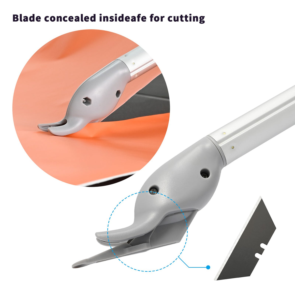 Long Handle Backing Vinyl Cutter Knife